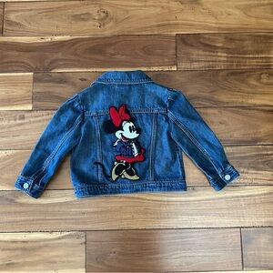 Baby GAP × Disney Minnie Mouse Toddler Denim Jacket 3T